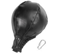 MAGICLULU Balle de Boxe Poire Haute Élasticité Cuir PU Résistant pour Entraînement de Vitesse et Coordination à Domicile ou Club de Fitness