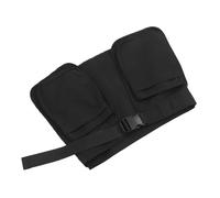 MAGICLULU Banane Multifonction Outdoor Sport avec Résistante Pluie Ceinture Ajustable Respirante pour Hommes et Femmes Randonnée Course Noir
