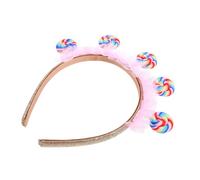 MAGICLULU Bandeau Garçon Fille Créatif Sucette Rose Accessoire Cheveux Confortable pour Fête Anniversaire Princesse