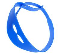 MAGICLULU Bandeau Guide de Rasage en Silicone Bleu Cou Ajustable, Outil Pratique pour Coupe de Cheveux Homme et Garçon et Filles pour Coupe à Domicile ou Salon de Coiffure