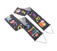 MAGICLULU Bannière de Bienvenue Rentrée Scolaire Décoration de Fête École Panneau Suspendu pour Cérémonie Scolaire et Fête