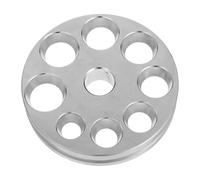 MAGICLULU Base D’agrandisseur de Bague en Acier au Carbone 8 Trous de Mesure Précis, Matrice de Réglage pour Bijoux, Outil Portable D’extension et Réparation, Adapté la Fabrication