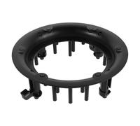 MAGICLULU Base de Grille de Haut-Parleur Encastrable Ronde Noir 6,5 Pouces | Installation Facile, et Systèmes Surround pour Enceintes Plafond, Plastique et Ajustement Précis