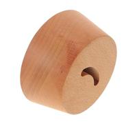 MAGICLULU Base pour Chausse-pied en Bois Rond Naturel, Socle Élégant en Bois Khaki, Protège et Organise Vos Chaussures L'entrée Placard