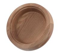 MAGICLULU Base Protège les Surfaces Cuisine Antidérapante Ronde en Bois Support de Râpe de Table Facile à Nettoyer pour Râpe à Fromage Conique