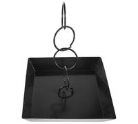 MAGICLULU Bassin D’ancrage pour Chaîne de Pluie, Collecteur D’Eau de Pluie, Fer, pour Usage Extérieur, Décor de Jardin Japonerie, Améliore L’aménagement Paysager et L’Irrigation du Jardin