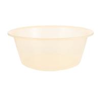 MAGICLULU Bassin Transparent Pieds en Plastique Beige Grosse Taille Observation Facile Qualité de L'eau et Trempage Confortable pour Spa Pied à Domicile