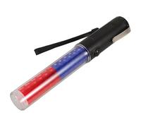 MAGICLULU Bâton Lumineux Led De Routière 26 Cm Rechargeable Rouge Et Bleu Multifonction, Bâton D'encouragement Réutilisable Pour Contrôle De Trafic Et Événements Extérieurs