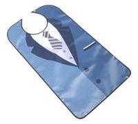 MAGICLULU Bavoir Adulte Fermeture Scratch Design Délicat Imperméable en Polyester Réutilisable Protection les Éclaboussures pour Repas des Personnes Âgées