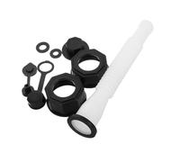 MAGICLULU Becs Verseurs Flexibles à Écrou Hexagonal Blanc, Transfert Carburant Essence Et Diesel, Kit Remplacement Embout Bidon, Accessoire Polyvalent Automobile Et Bricolage