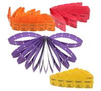 MAGICLULU Billets de Tombola Papier Multicolores 400 Pcs pour Fêtes Événements Jeux de Société et Tirages au Sort Fournitures de Fête Pratiques et Polyvalentes