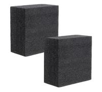 MAGICLULU Blocs De Construction En Mousse 2pcs Noir EPE Pour Arrangements Floraux Et Expositions Commerciales Fournitures Fleuristes