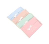 MAGICLULU Blocs-notes Couleur Aléatoire Portables 4pcs en Papier pour Étudiants et Fiches de Couleurs Assorties pour pour Collège