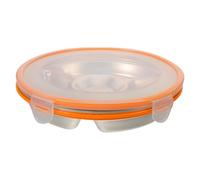 MAGICLULU Boîte à Bento en Acier Inoxydable avec Couvercle, Plateau Compartimenté Étanche et Facile à Nettoyer, pour Voyager ou Bureau