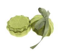 MAGICLULU Boîte à Bijoux Forme de Citrouille Verte avec Intérieur Mousse Douce Rangement Polyvalent pour Bagues Boucles Doreilles et Petits Objets pour Mariages Demandes Mariage et