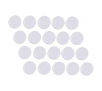 MAGICLULU Boîte à Hochet à Billes Ronde 15mm Blanc 50 Pcs pour Fabrication De Jouets Bébé Accessoires Sifflet Inséré Création Jeux Bébé Bricolage