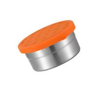 MAGICLULU Boîte à Lunch Couvercle en Silicone Étanche en Acier Inoxydable 304 Facile à Transporter et Nettoyer, pour Repas en Plein Air et Rangement des Aliments