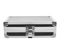 MAGICLULU Boîte à Outils Multifonctionnelle Petite en Alliage D'aluminium 11x18x5,8 Cm, Mallette Portable Légère Fermoir de Sécurité, Rangement pour Outils, Remède et Accessoires de Voyage