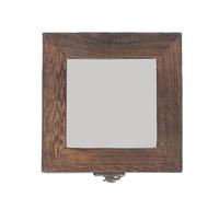 MAGICLULU Boîte à Spécimens en Bois Rétro Couvercle Transparent Anti-poussière pour Petits Objets et Plantes, Boîte D'exposition Délicate pour Collectionneurs, Décoration de Bureau