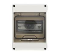 MAGICLULU Boîte de Distribution Circuits Plastique Transparent pour Installation Extérieure Protection les Intempéries et Simplification des Connexions Électriques