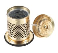 MAGICLULU Boîte de Moxibustion en Cuivre Portable Régulation de Température, Brûleur à Cône Moxa Léger et Réservoir de Chaleur pour Massage par Moxibustion à Domicile, Couleur