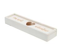 MAGICLULU Boîte de Rangement Bois pour Annonce de Grossesse Coffret avec Couvercle pour Test de Grossesse Boîte à Souvenirs pour Célébration de Naissance