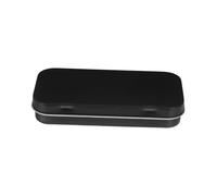 MAGICLULU Boîte Métallique Rectangulaire avec Couvercle Charnière Petite Boîte de Rangement Portable pour Bijoux Maison et Bureau Étanche à Lair Lhumidité