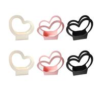 MAGICLULU Boîtes à Fleurs de Cœur pour Mère, Lot de 6 Étuis en Papier Kraft Multifonctionnels, Élégants et Résistants, pour Bouquets de Roses la Maison ou Chez les Couleur Couleur Aléatoire