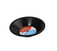 MAGICLULU Bol à Disque Vinyle Rétro, Bol à Fruits En Forme De Disque Lp, Bol Pour Disque Vinyle