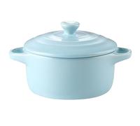MAGICLULU Bol En Céramique De 230 Ml Compatible Avec Le Four À - Pour La Maison Bol À Ragoût À Double Poignée Avec Couvercle Léger