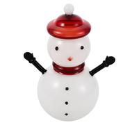 MAGICLULU Bonbonnière Verre avec Couvercle Design Bonhomme De Contenant Décoratif pour Bonbons Et Biscuits Décoration De Noël pour Maison