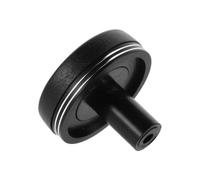 MAGICLULU Bouchon Arrière pour Canne à Pêche, Alliage D’Aluminium Noir 8 MM | Capuchon de Bout, Confort du Pêcheur, Entretien Facile, Réponse Accrue, pour Lancer, Accessoire Discret