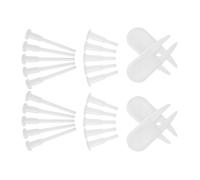 MAGICLULU Bouchon D’air pour Ballon de Yoga, Bouchon de Valve pour Ballon D’Exercice, Abs Blanc, Réduit Le Risque de Fuite Déformation, pour Gym et Maison