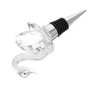 MAGICLULU Bouchon de Bouteille Cristal Forme Cygne Bouchon Hermétique Réutilisable pour Vin et Bière Joint pour Bar et Mariage
