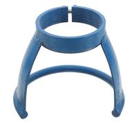 MAGICLULU Bouchon de Bouteille de Gaz pour de Valve Bleu en Acier avec Poignée Renforcée pour Transport et Ateliers Industriels