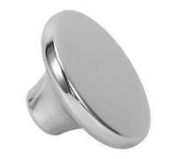 MAGICLULU Bouchon De Marmite Bouton Du Couvercle De La Bouilloire Bouton Du Couvercle Des Poêles Boutons De Remplacement De Pot Bouton De Couvercle De Cocotte Acier Inoxydable Silver