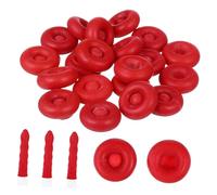 MAGICLULU Bouchons Protecteurs Souples Lot de 20 en Silicone pour Tubes de Calfeutrage, Conservation Étanche Écologique, Adaptés aux Projets de Rénovation et Bricolage