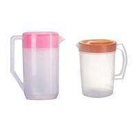MAGICLULU Bouilloire à Eau Froide 4l Plastique Résistant la Chaleur avec Couvercle Sécurisé, Adaptée pour Boissons Glacées en Extérieur Réutilisable
