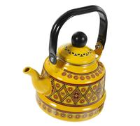 MAGICLULU Bouilloire Émail Vintage Résistante pour Thé Maison et Camping Design Épais Adapté Gaz et Induction Style Ancien Décoratif