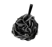 MAGICLULU Boule de Bain Filet Noire 1 Grosse Taille Exfoliante Douce pour Corps Femmes Usage Quotidien Salle de Bain Corde à Suspendre