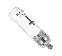 MAGICLULU Bouteille D’Eau Bénite en Verre 35x11 Mm Croix Catholique, Grand Format, Bouchon Acrylique Argenté Brillant, Flacon Sacré pour Baptême, Décoration Religieuse et Cérémonie