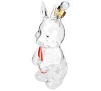 MAGICLULU Bouteille De Vin en Verre Borosilicate pour Vin Médicinal 1 000 ML Whisky Vodka