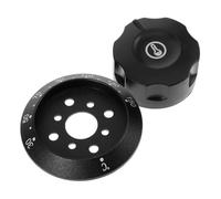 MAGICLULU Bouton De Remplacement Thermostat Pour Cuisinière Et Friteuse, Disque De Réglage Température 30-150°, En Plastique Résistant à La Chaleur, Accessoire Pour Four Et Chauffe-eau