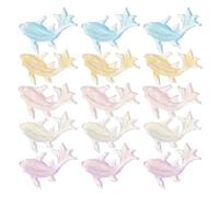 MAGICLULU Breloques pour Ongles Thème Marin 250 Pièces en Résine Colorée Figurines Dauphins et Animaux Marins pour Nail Art Créatif et Décorations Manucure Été
