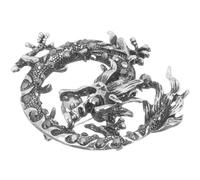 MAGICLULU Broche Dragon Animalier Rétro pour Vêtements Masculins, Épingle Décorative Résistante pour Costumes et Chapeaux Lors de Cérémonies