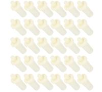 MAGICLULU Broches de Réparation pour Volets Intérieurs 50 Pcs en Plastique Blanc, Goupilles de Remplacement pour Persiennes, Accessoires Meubles Solide, Outils de Réparation Fenêtres,