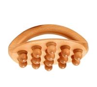 MAGICLULU Brosse de Massage Musculaire en Bois pour Massage Corporel Complet et Relaxation Usage à Domicile