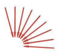 MAGICLULU Brûleur Parfum Électronique Rouge de Lotus Simulation de Flamme et Contrôle Électronique, Lot de 12 Pièces pour Décoration Bouddhiste et Culte