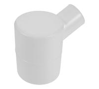 MAGICLULU Buse de Remplacement pour Vaporisateur Facial en Plastique Blanc, Connecteur Étanche Compatible Appareils de Beauté pour Spa Professionnel et Salon