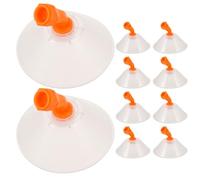 MAGICLULU Buses de Pulvérisation Coupe-Vent Lot de 10 pour Systèmes d'Irrigation Agricole et Aménagement Paysager Pulvérisation Fine Embouts Haute Pression pour Outil de Jardinage